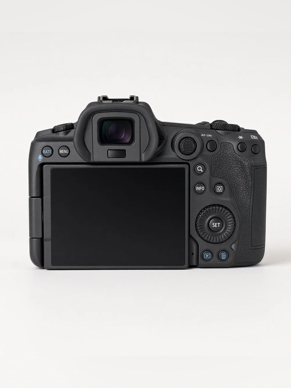 Canon Black EOS R5 Mirrorless Camera Body with Canon RF 24-50 Lens. 1000 Clicks